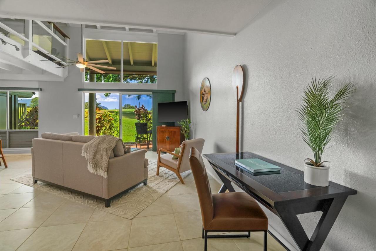 Beautiful 2Br 2Ba Puamana, Ocean And Mountain View, Pool Villa Princeville Eksteriør bilde