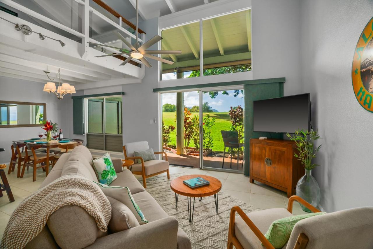 Beautiful 2Br 2Ba Puamana, Ocean And Mountain View, Pool Villa Princeville Eksteriør bilde
