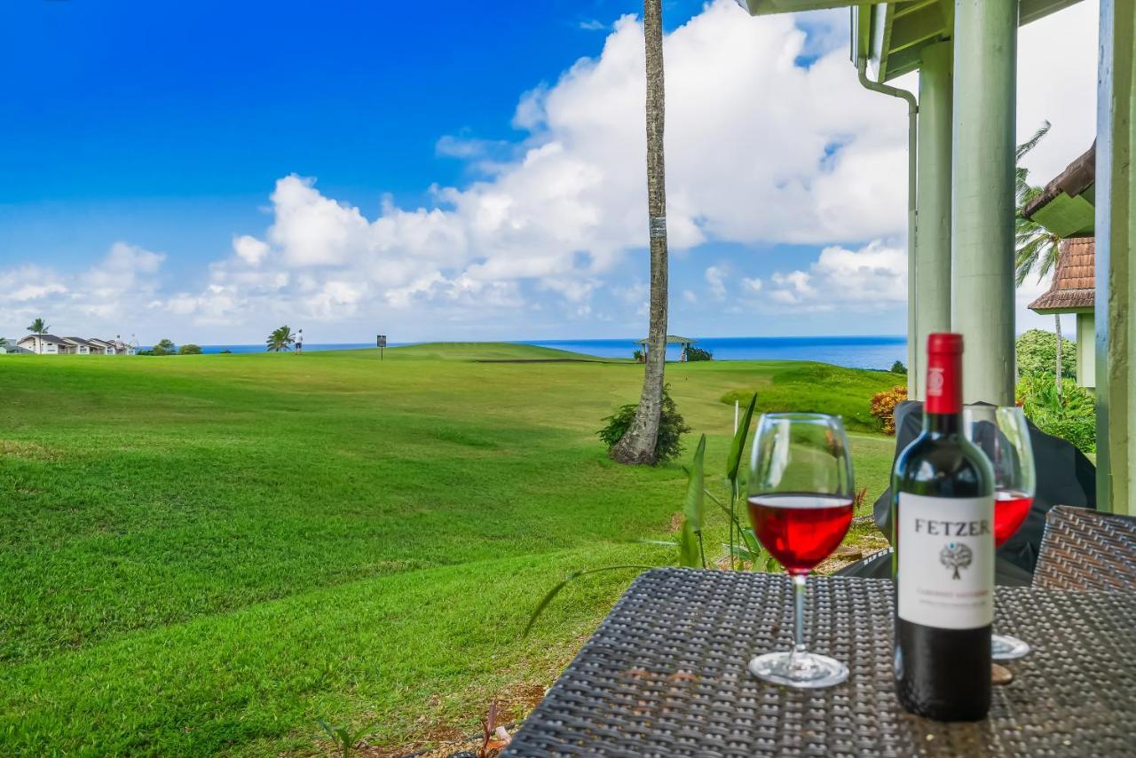 Beautiful 2Br 2Ba Puamana, Ocean And Mountain View, Pool Villa Princeville Eksteriør bilde