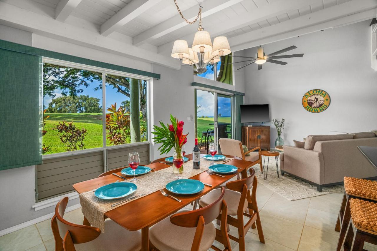 Beautiful 2Br 2Ba Puamana, Ocean And Mountain View, Pool Villa Princeville Eksteriør bilde