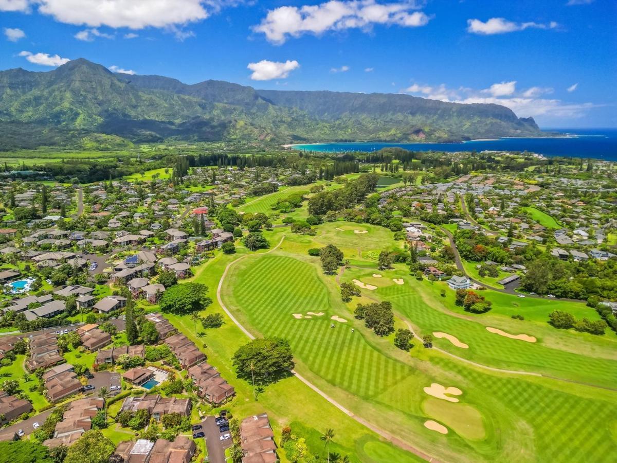 Beautiful 2Br 2Ba Puamana, Ocean And Mountain View, Pool Villa Princeville Eksteriør bilde